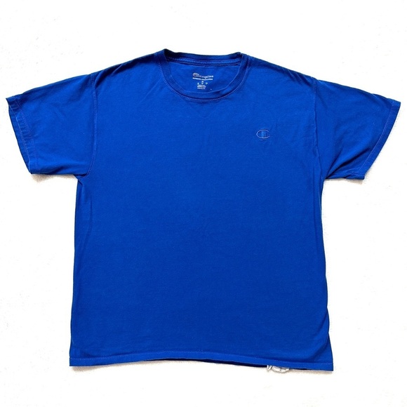 ⭐️ 5 for $25 Champion Blue Tee Size M - Picture 1 of 4